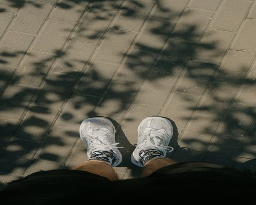 Running shoes for light morning activity